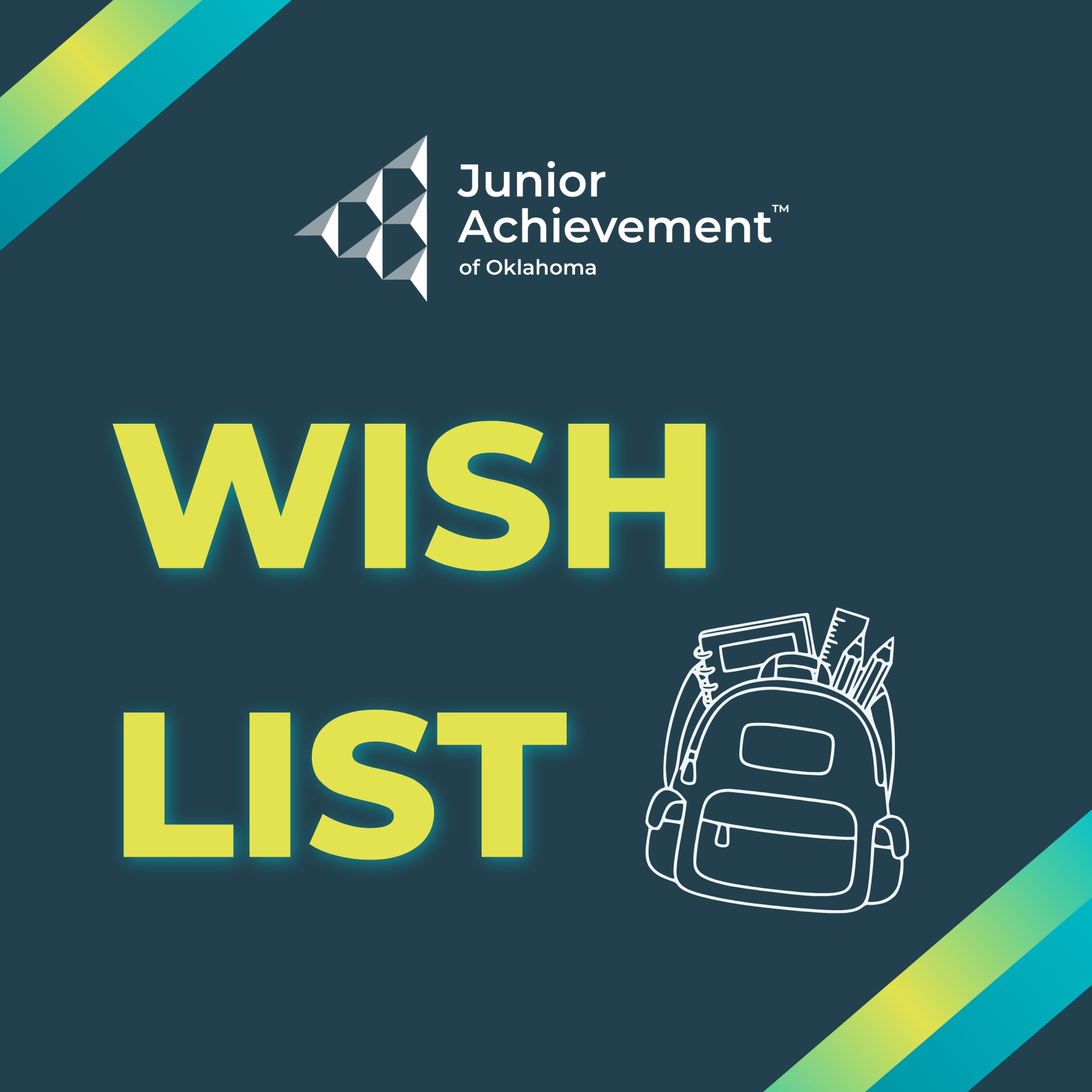 Junior Achievement of Oklahoma Wishlist Display Image
